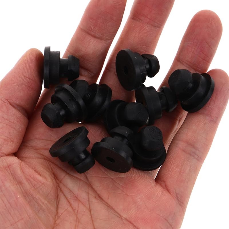 ULTECHNOVO Replaceable Rubber Feet for Kitchen Appliances 24Pcs Foot Pads
