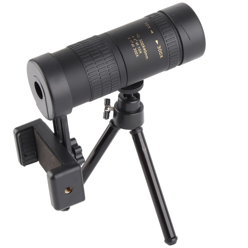 10‑300x40 High Definition Monocular Telescopes High Power Single Tube Telescopes