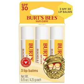 Burts Bees Beaches And Cream Bálsamo Labial Spf 30, 0.15 Oz