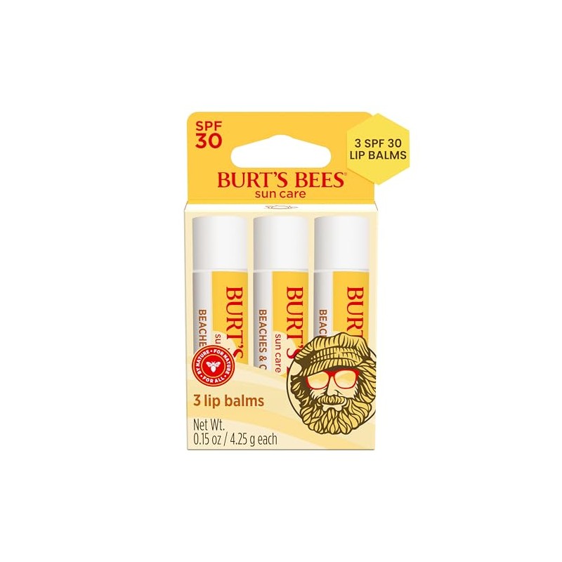 Burts Bees Beaches And Cream Bálsamo Labial Spf 30, 0.15