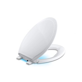 KOHLER Nightlight Quiet-Close™ with Grip-Tight elongated toilet seat