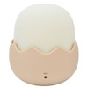 Night Light Eggshell Chicken 3 Dimensional Cute Silicone Household Bedside