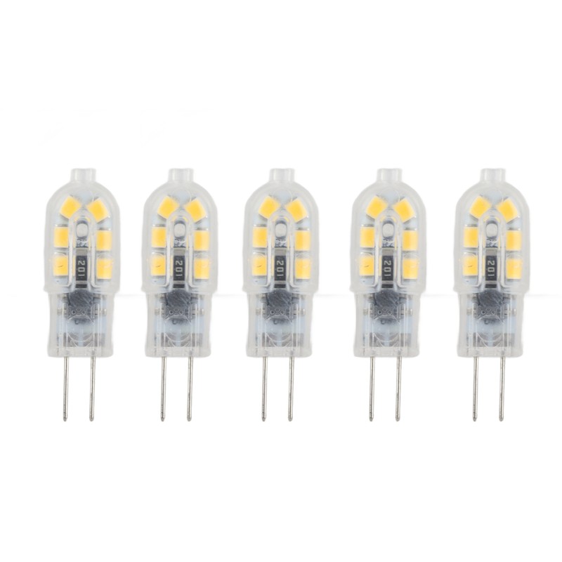 10 Pack G4 2835 LED Bulb Transparent Led Lamp Plug