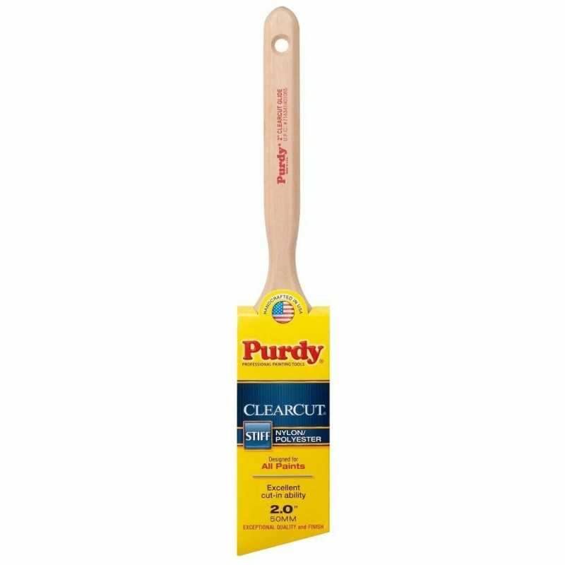 Purdy 144152120 Clearcut Series Glide Angular Trim Paint Brush, 2
