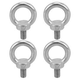 4Pcs Stainless Steel Lifting Ring Eye Bolt Heavy Duty Machinery Shoulder Lifting Eye BoltM12