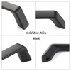 ASKANO Pack of 1, 8-13/16 Inch Hole Centers, Black Arch