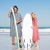 Kato Tirrinia Microfibre Terry Towelling Surf Poncho Towel Bath Poncho