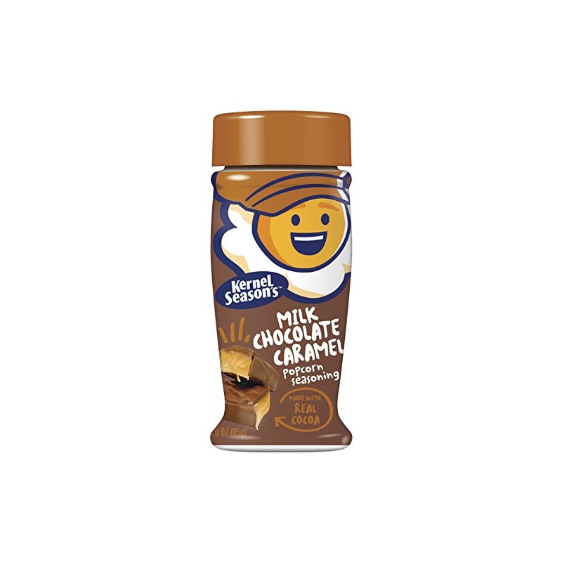 Kernel Season's, Popcorn Seasoning, Milk Chocolate Caramel, 3.0 Ounce