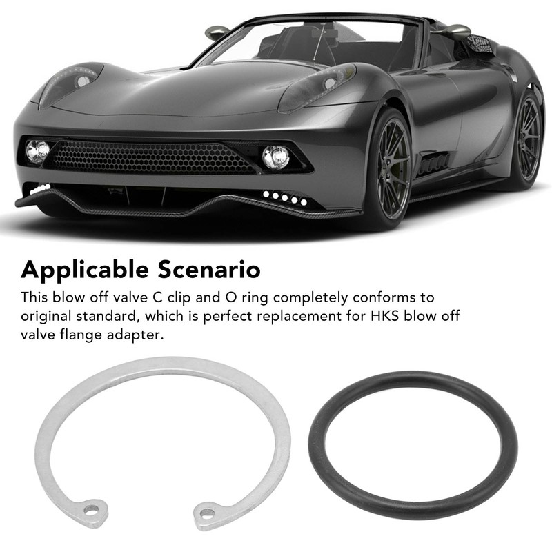 Blow Off Valve Replacement C Clip O Ring Snap Ring