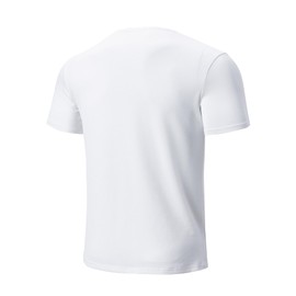 SENBWL Mens Workout Shirts Short Sleeve Soft Moisture Wicking Athletic Quick Dry Fit Running Sport Gym Active Pickleball T Shirts for Men 86022 White XXL