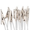 Pack of 50 Crocodile Clips Photo Holders Metal Photo Clips