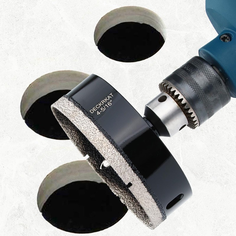 4-5/16 inch Diamond Hole-Saw Bits with Pilot Drill Bit -4-5/16"