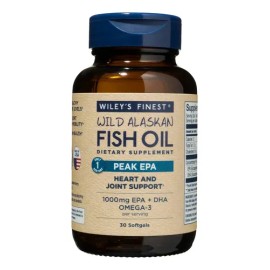 Omega 3 Wiley's Finest Wild Alaskan Fish Oil Peak EPA en Cápsulas