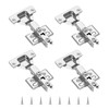 Meisax Pack of 4 Cabinet Hinges, 105° Corner Stop, Soft