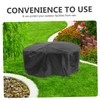 BESPORTBLE 420d Fabric Pool Cover Waterproof Dustproof Round Safety Pool