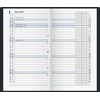 BRUNNEN Pocket Calendar Model 753 2026 | A6, Cardboard, Black
