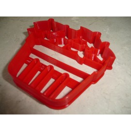 AJT STRAWBERRY BASKET BERRY PICKING SUMMER DETAILED COOKIE CUTTER MADE IN USA PR4815