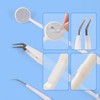 JMU 180 Pack Disposable Dental Examination Kit, 3Pcs Basic Instruments