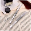 Mikinona 3sets Long Tweezers for Precision Stamp Collector Tweezers Jewelry