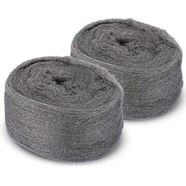 Steel Wool Mice Control Pads Steel Wool Rodent Barrier Kit Steel Wool for Rodent Control Gap Blocker Fill Fabric for Holes Holes/Siding/Pipeline/Vents 2 Pack