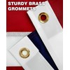 Heavy Duty 420D Oxford American Flag 2x3' with Embroidered Stars