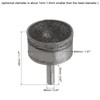 uxcell Diamond Grinding Mounted Point, 40mm 100 Coarse Grits Spherical