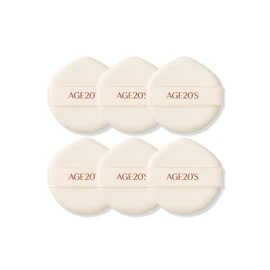 Age 20's Silky Leather Puff 6 Sheets