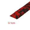 sourcing map 2 Pcs Red Black Foam Anti Slip Handlebar