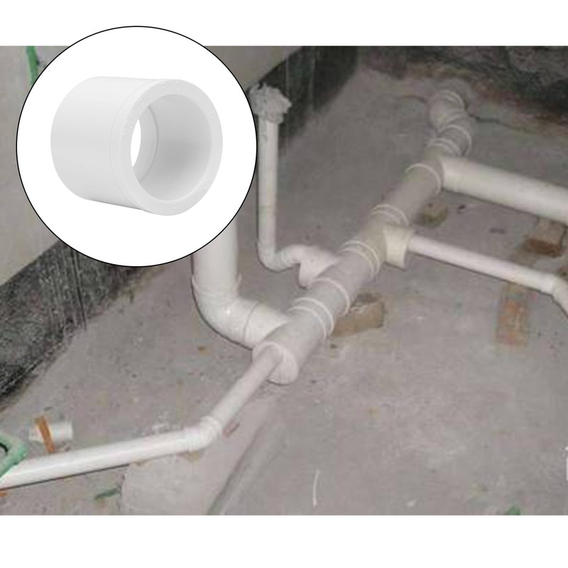 Lswteiz 10Pack 1-1/4"x 1" PVC DWV Reducing Bush Adapter Pipe