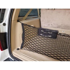 EACCESSORIES EA Trunk Organizer Cargo Net for Ford Expedition Lincoln Navigator 1997–2017 – Envelope Style Cargo Net for SUV – Premium Mesh Car Trunk Organizer – Compatible with Expedition Navigator