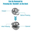 Split Shot Fishing Weights Sinkers,120pcs Removable Round Split Shot Sinkers