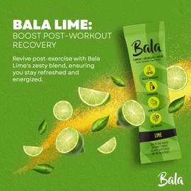 Bala Enzyme Sugar-Free Drink Mix Powder - Lime 0.25oz (8 Count)