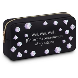 Friendship Gifts for Women Friend Makeup Bag Role Playing Games Presents Accessory Pouch Game Bag for Girl Her Friend Sister Colleague Funny Christmas Birthday Travel Cosmetic Bag