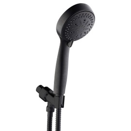 MODONA Premium High-Pressure 8 Setting Massage Hand Shower Set. Extra-long 72" (6 Feet) Stainless Steel SS304 Shower Hose. Extra Wall Mount. ELECTROPLATED RUBBED BRONZE - 5-YEAR Warranty