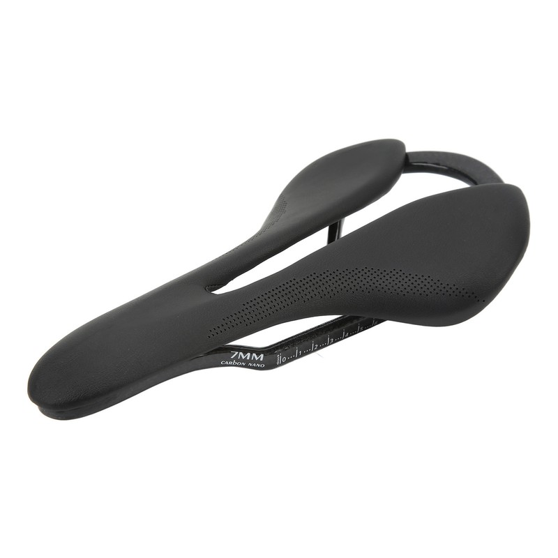 Road Bike Saddle Carbon Fiber Wear Resistant Breathable Hollow Bicycle