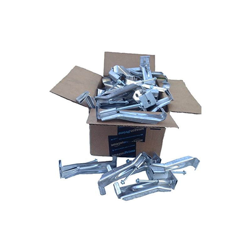 (50 Pack) 5 inch Heavy Duty Quick Hanging Hidden Rain