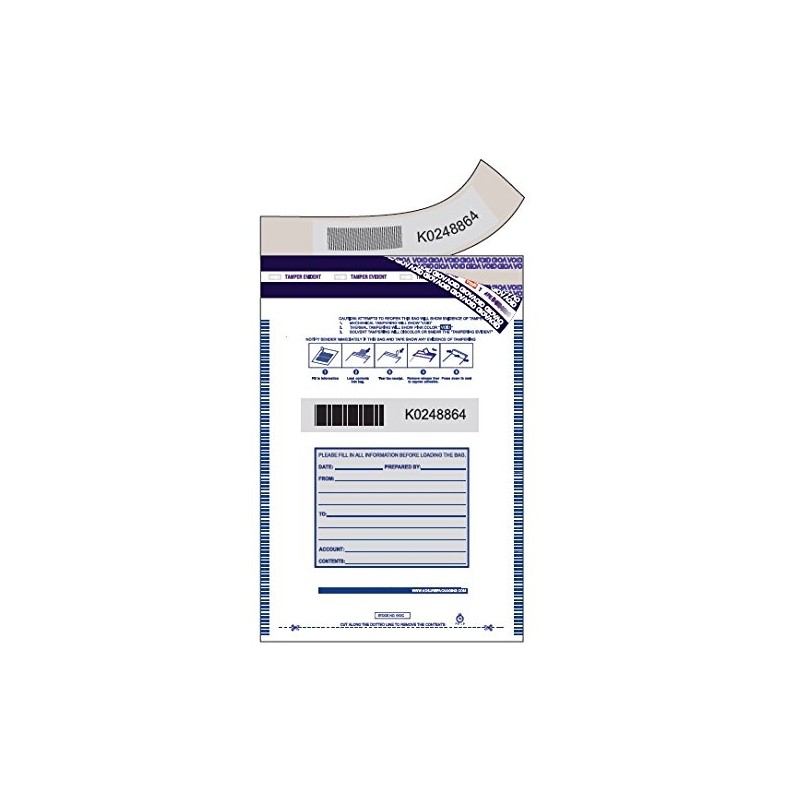50 Envelopes Security Tamper Proof Door Documents and Values Envelopes