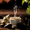 Hukka Saunatroikka Sauna Fountain and Essence Diffuser, 3 Pillars, Medium,