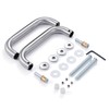 Ranbo Hardware 8" Back to Back Tubular Shower Door Pull