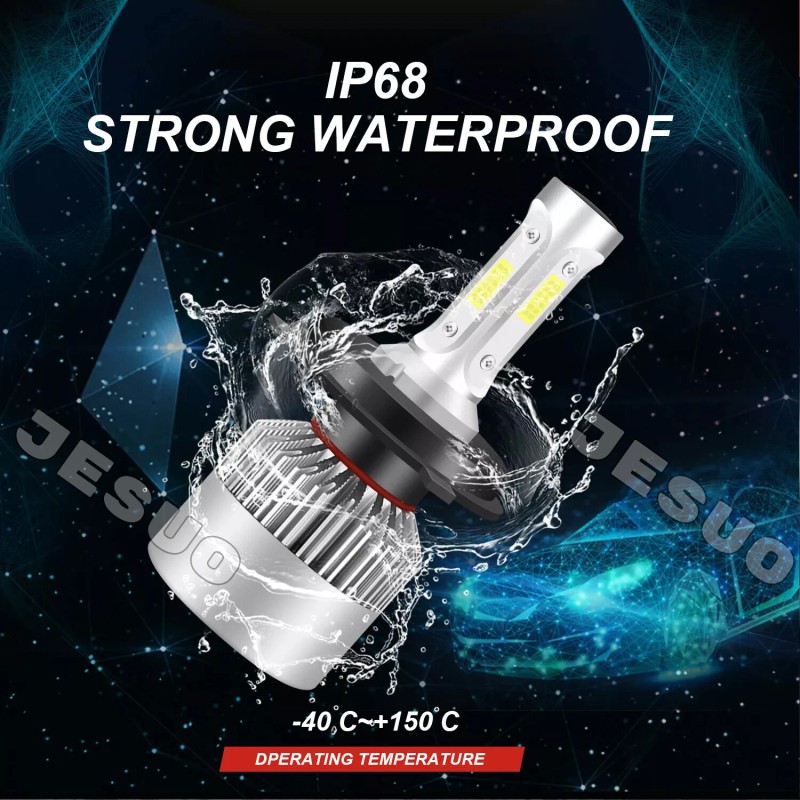 JESUO 4pcs 5.75" LED Headlights Hi/Lo Beam For 1958-1975 Oldsmobile