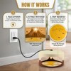 4 Packs Flea Trap-Flea Traps for Inside Your Home, Effective