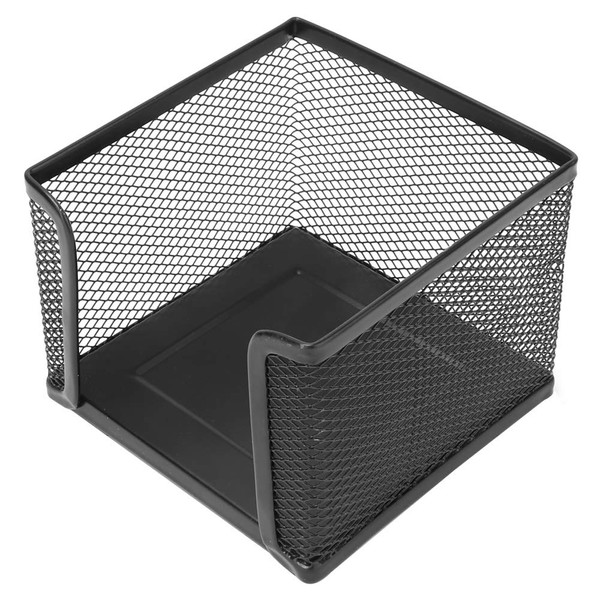 Metal Desk Organiser 10 x 10 x 7.9 cm Black