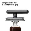OXO Good Grips Twisting Jar Opener with Basepad, Black, One