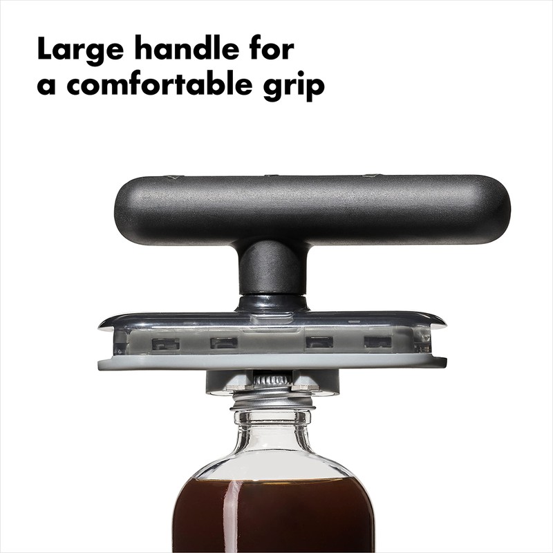 OXO Good Grips Twisting Jar Opener with Basepad, Black, One