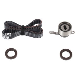 WINBEST Timing Belt Kit Compatible with Honda - 1996-1997 CIVIC DEL SOL S, ENG CODE "D16Y7", 1993-1995 CIVIC DEL SOL SI 1.6L 1590CC 97CID L4 SOHC, (16 VALVE), ENG CODE "D16Z6"
