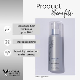 Kenra Professional Kenra Platinum Thickening Spray 5 | Volumizing Styler | Density Plumping Spray | Increases Hair Thickness Up To 96% | Humidity Protection & Frizz Taming | All Hair Types | 6.7 fl. oz