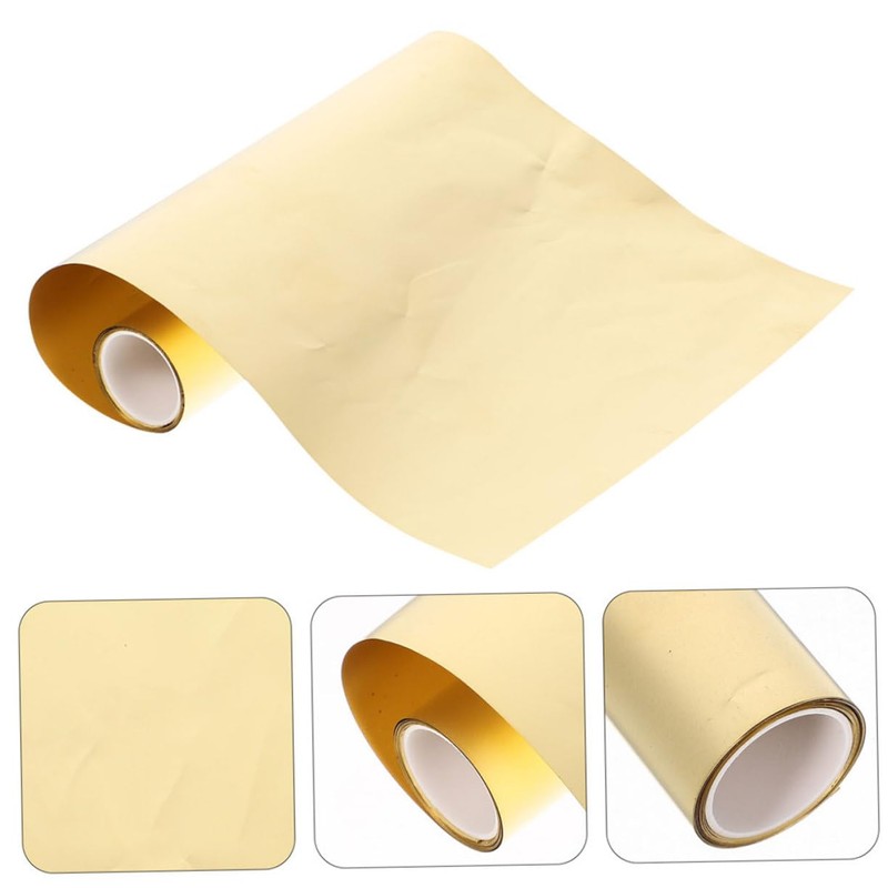 Mobestech 1roll High Hardness Brass Foil Sheet Thick Metal Strip