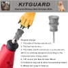 KITGUARD Diamond Dremel Dog Nail Grinder Bits for Rotary Tool-1/8''
