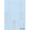 HiQparts 1/144 RB03 Caution Decal Red & Gray 1 Piece