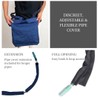 Urine Drainage Bag Holder with Catheter Tube Cover & Adjustable